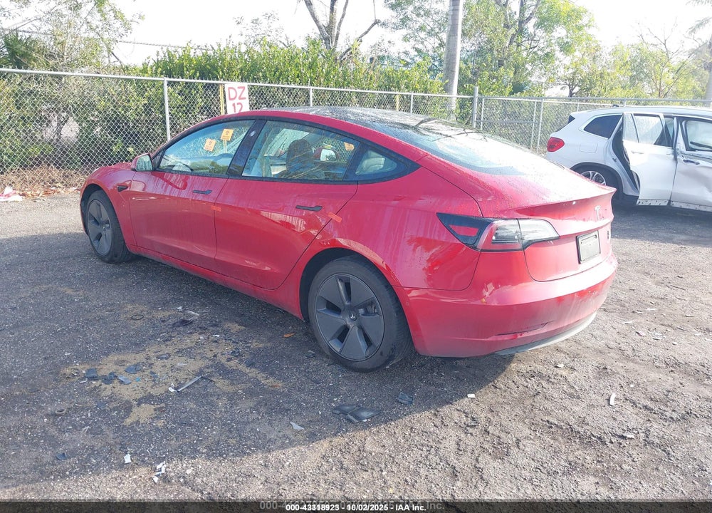 2022 TESLA MODEL 3 VIN: 5YJ3E1EB3NF267172