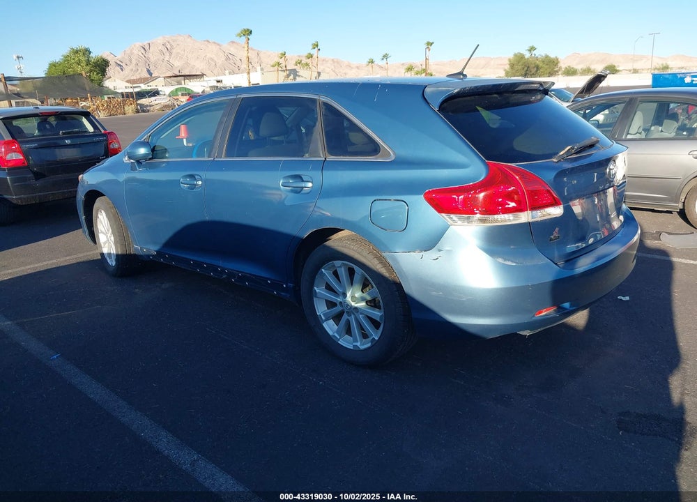 2009 TOYOTA VENZA VIN: 4T3BE11A49U006447