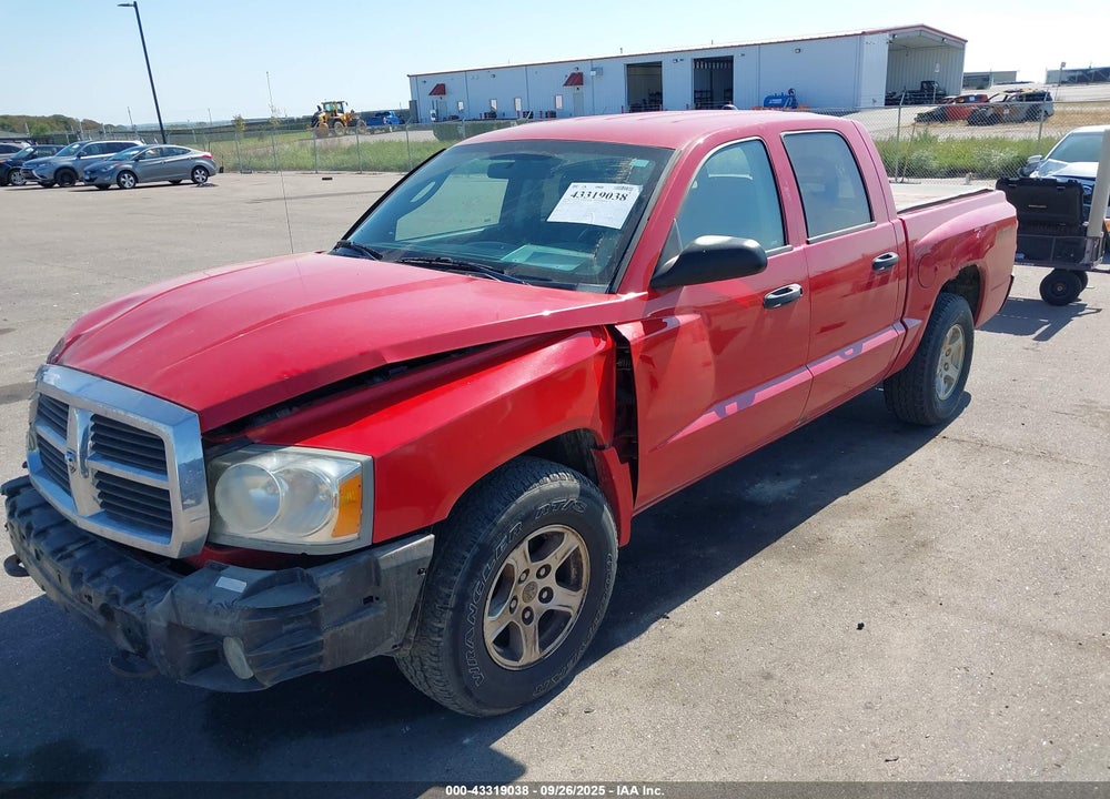 2005 DODGE DAKOTA SLT VIN: 1D7HW48N05S250364