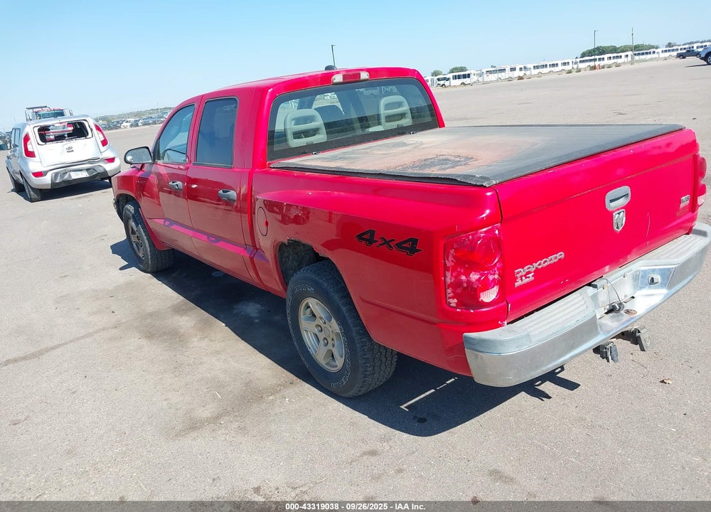 2005 DODGE DAKOTA SLT VIN: 1D7HW48N05S250364
