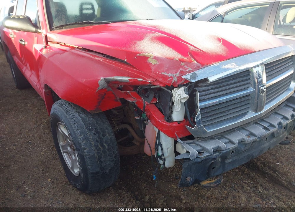 2005 DODGE DAKOTA SLT VIN: 1D7HW48N05S250364