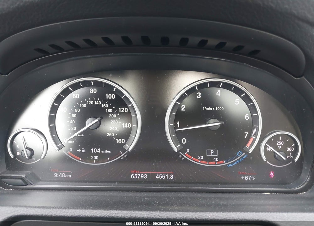 2012 BMW 5 SERIES VIN: WBASP4C56CC899983