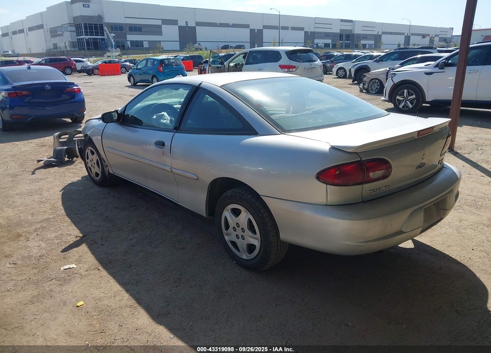 2000 CHEVROLET CAVALIER VIN: 1G1JC124XY7299283