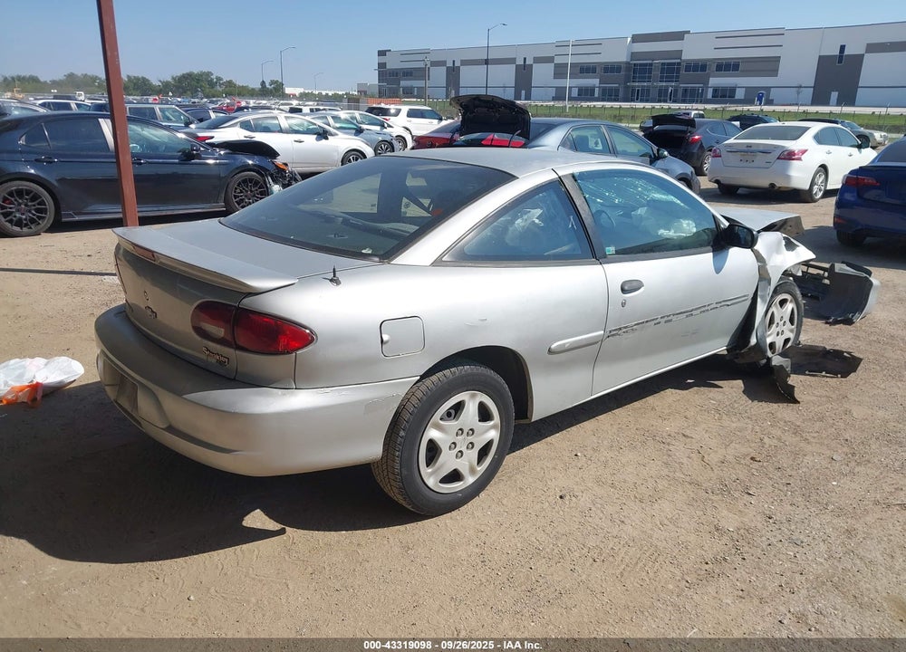2000 CHEVROLET CAVALIER VIN: 1G1JC124XY7299283