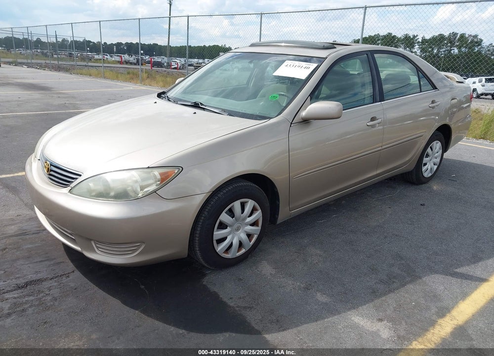 2005 TOYOTA CAMRY LE VIN: 4T1BE32K85U562069