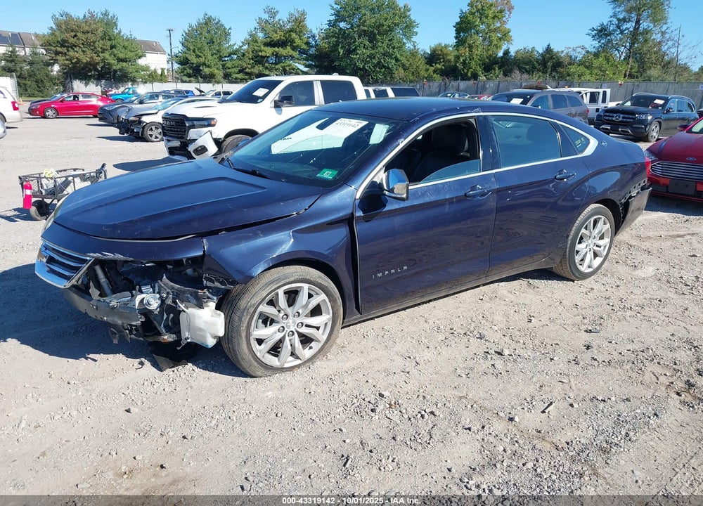 2018 CHEVROLET IMPALA 1LT VIN: 2G1105S31J9116249
