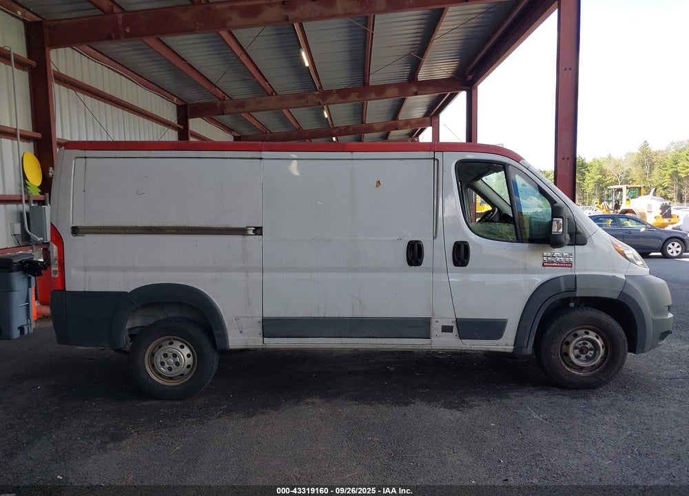 2016 RAM PROMASTER 1500 LOW ROOF VIN: 3C6TRVAG7GE104991