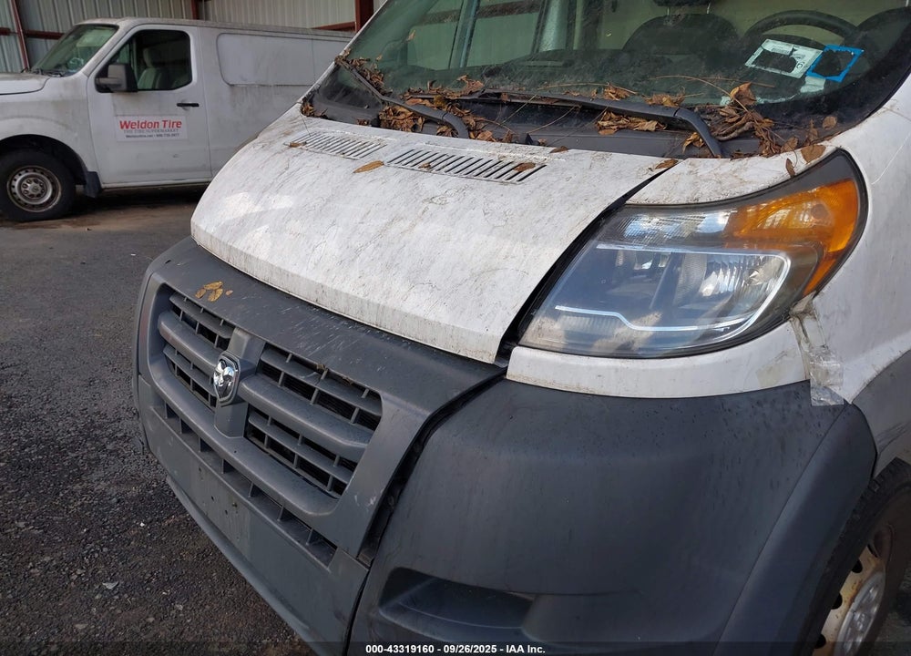 2016 RAM PROMASTER 1500 LOW ROOF VIN: 3C6TRVAG7GE104991