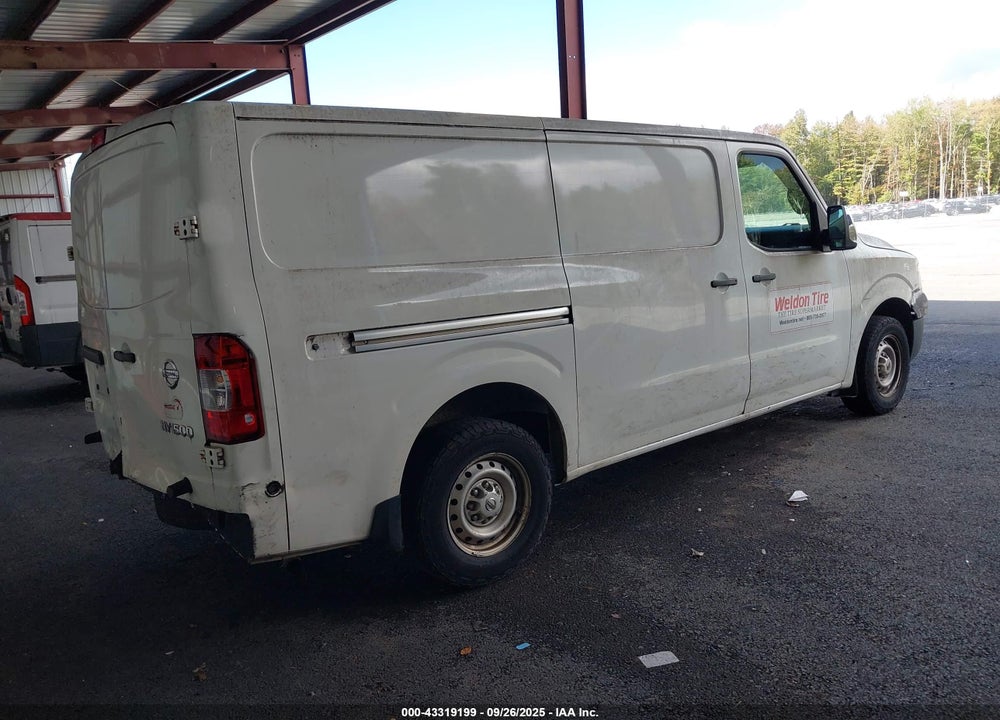 2015 NISSAN NV CARGO NV1500 S V6 VIN: 1N6BF0KL6FN809378