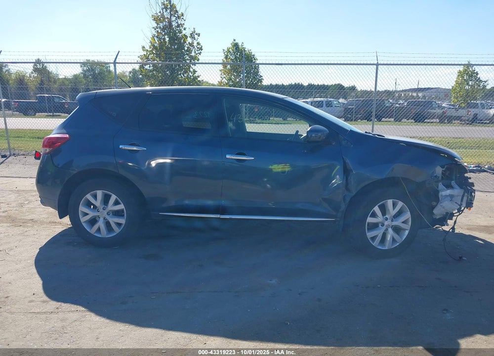 2013 NISSAN MURANO S VIN: JN8AZ1MW2DW303772
