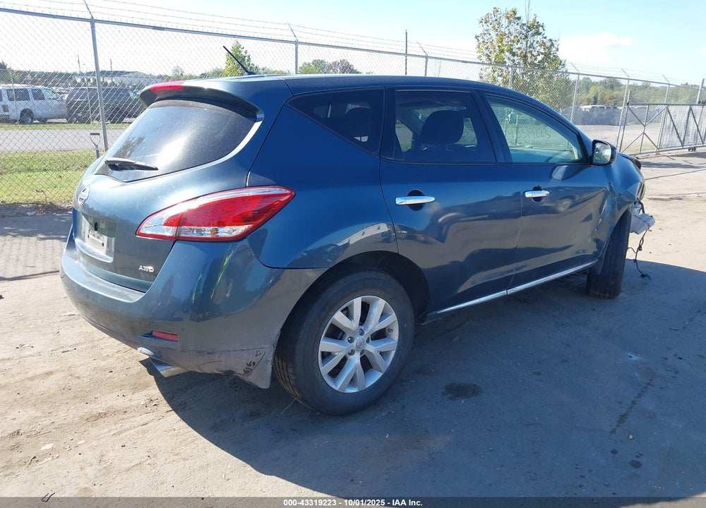 2013 NISSAN MURANO S VIN: JN8AZ1MW2DW303772