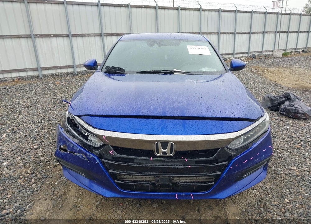 2018 HONDA ACCORD SPORT VIN: 1HGCV1F34JA201287