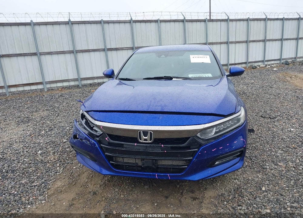 2018 HONDA ACCORD SPORT VIN: 1HGCV1F34JA201287