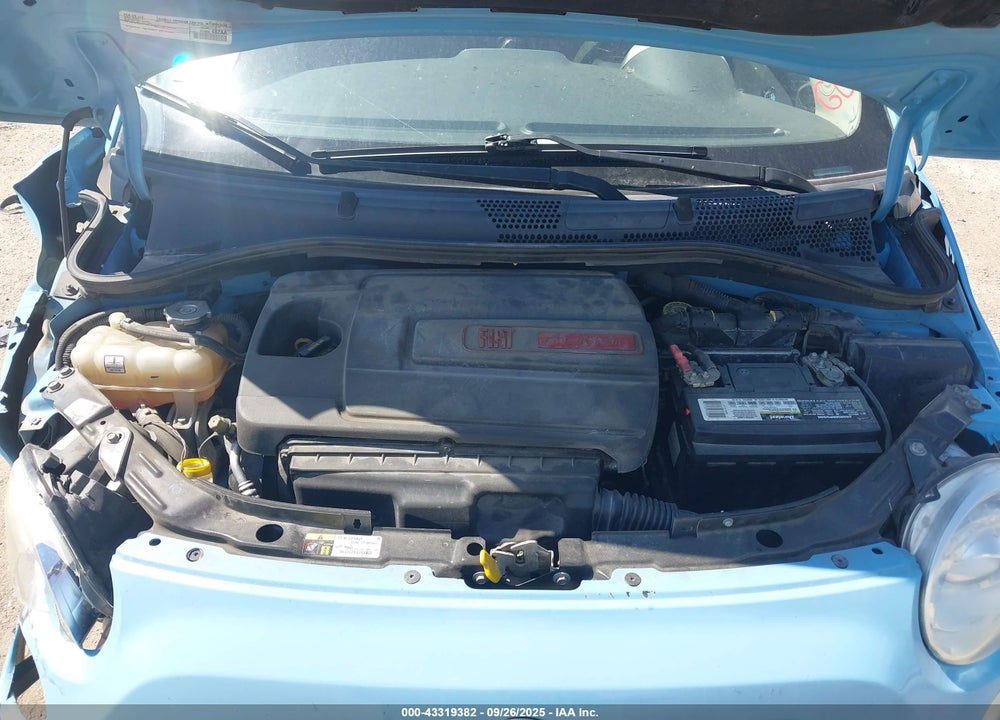 2016 FIAT 500 VIN: 3C3CFFCRXGT177181