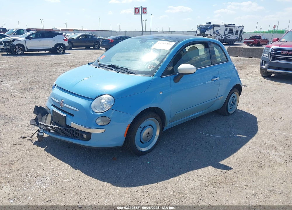 2016 FIAT 500 VIN: 3C3CFFCRXGT177181