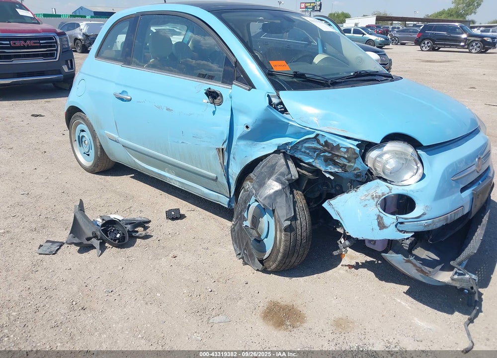 2016 FIAT 500 VIN: 3C3CFFCRXGT177181