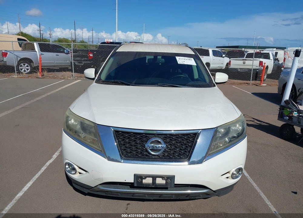 2014 NISSAN PATHFINDER SL VIN: 5N1AR2MN0EC640996