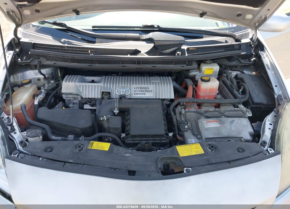 2012 TOYOTA PRIUS THREE VIN: JTDKN3DU6C5423908