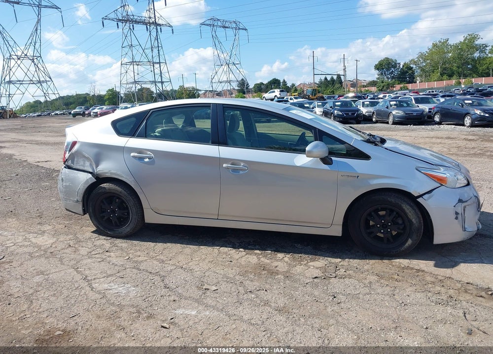2012 TOYOTA PRIUS THREE VIN: JTDKN3DU6C5423908