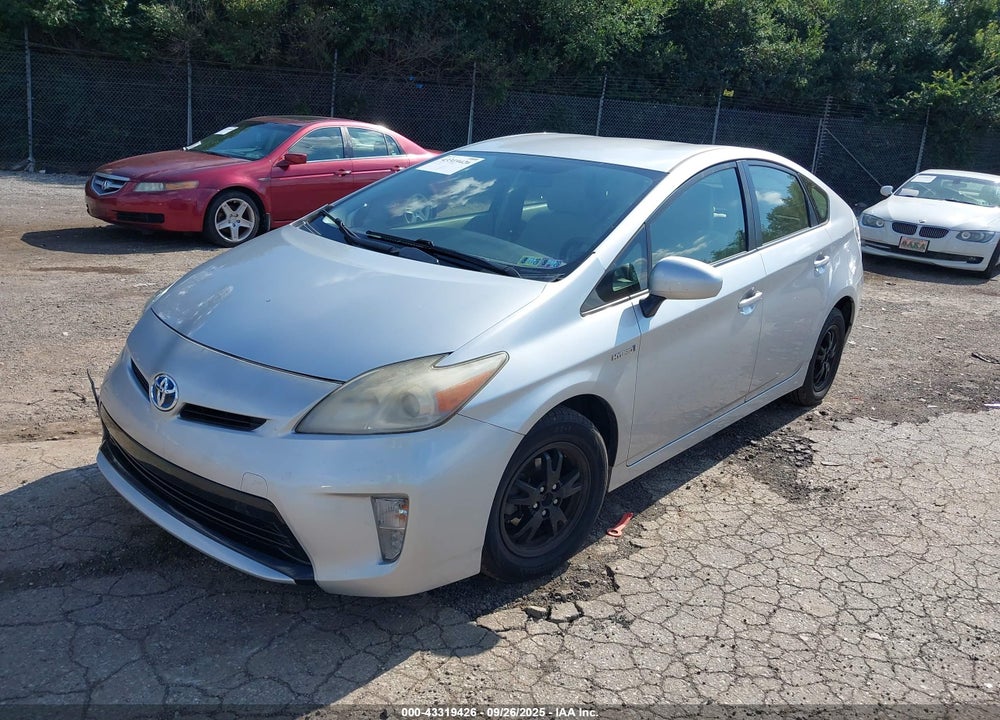 2012 TOYOTA PRIUS THREE VIN: JTDKN3DU6C5423908