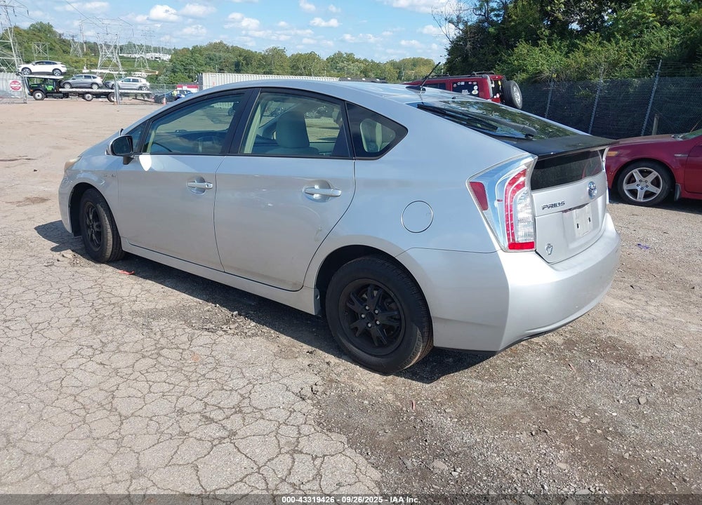 2012 TOYOTA PRIUS THREE VIN: JTDKN3DU6C5423908
