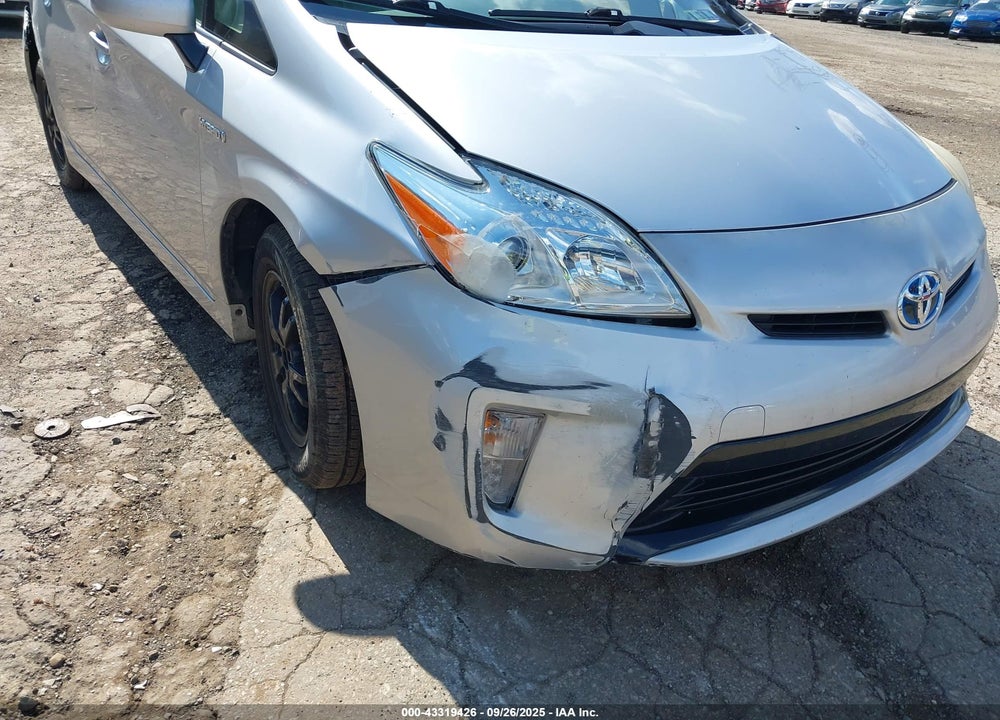 2012 TOYOTA PRIUS THREE VIN: JTDKN3DU6C5423908