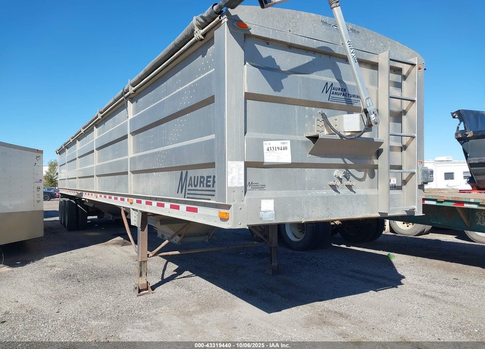 2013 MAURER MANUFACTURING INC HOPPER TRAILER VIN: 1M9KG4838DS152724