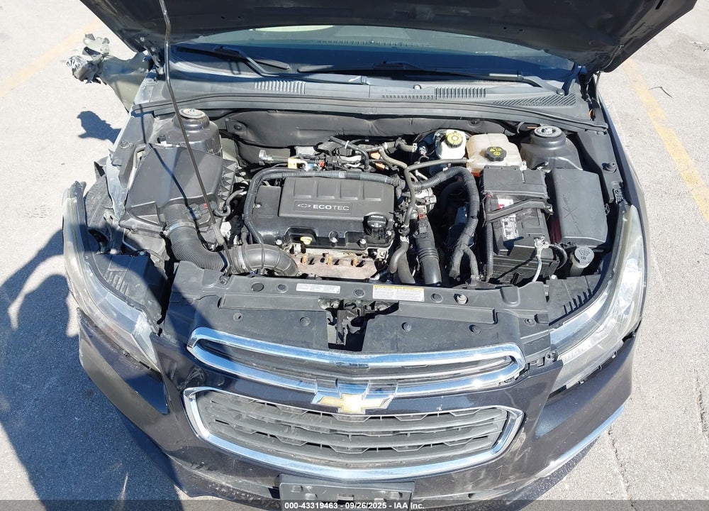 2015 CHEVROLET CRUZE VIN: 1G1PE5SB3F7255214