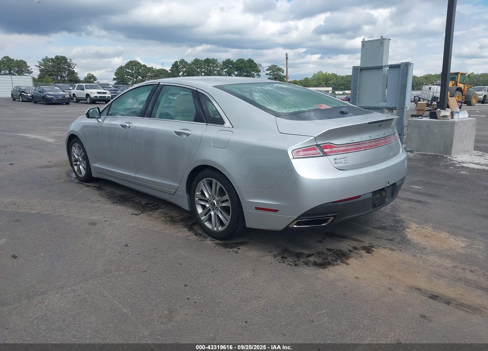 2013 LINCOLN MKZ VIN: 3LN6L2G94DR825493