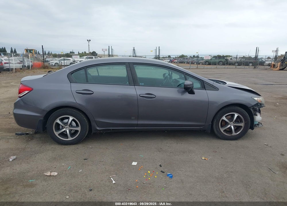 2015 HONDA CIVIC VIN: 19XFB2F75FE210582