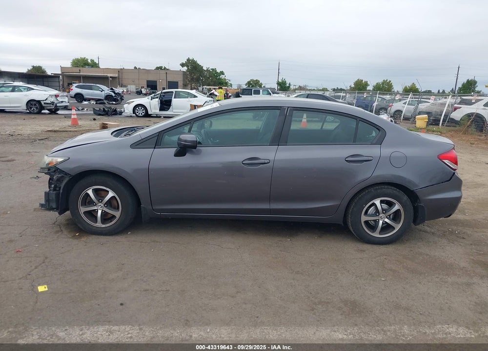 2015 HONDA CIVIC VIN: 19XFB2F75FE210582