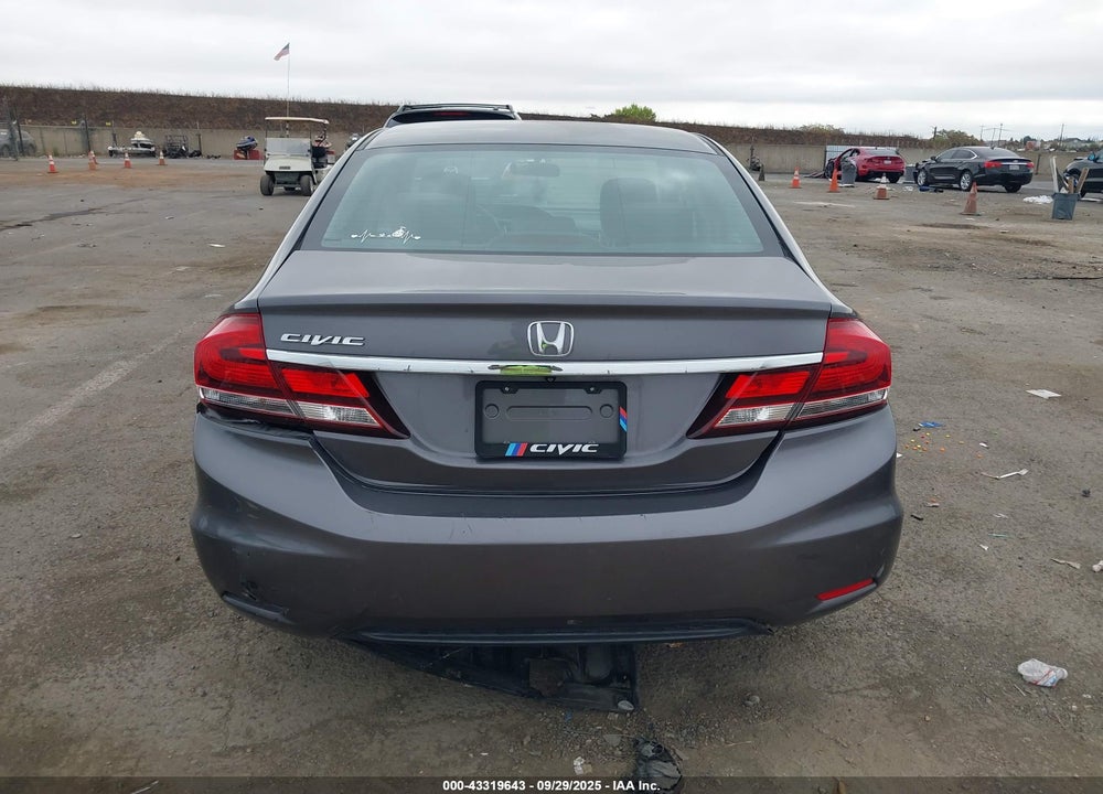 2015 HONDA CIVIC VIN: 19XFB2F75FE210582