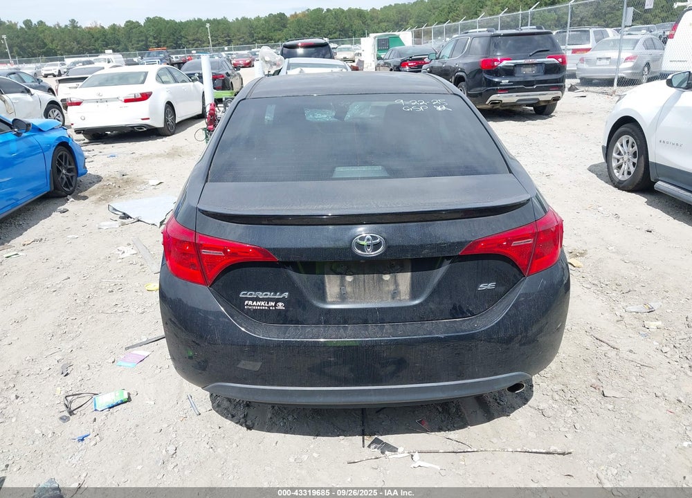 2019 TOYOTA COROLLA SE VIN: 2T1BURHE7KC217183