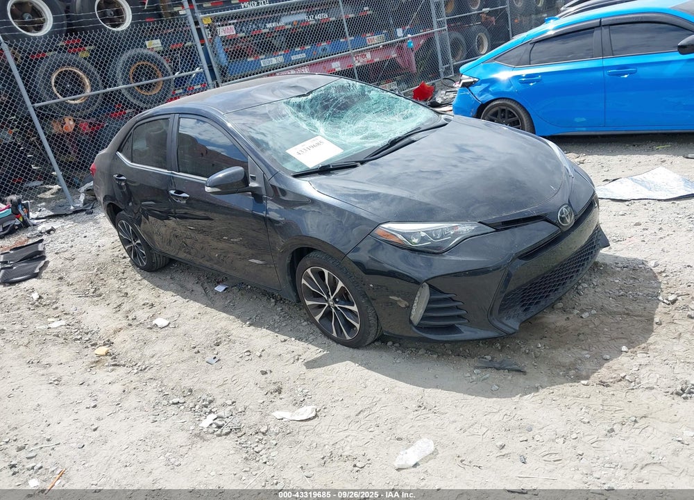 2019 TOYOTA COROLLA SE VIN: 2T1BURHE7KC217183