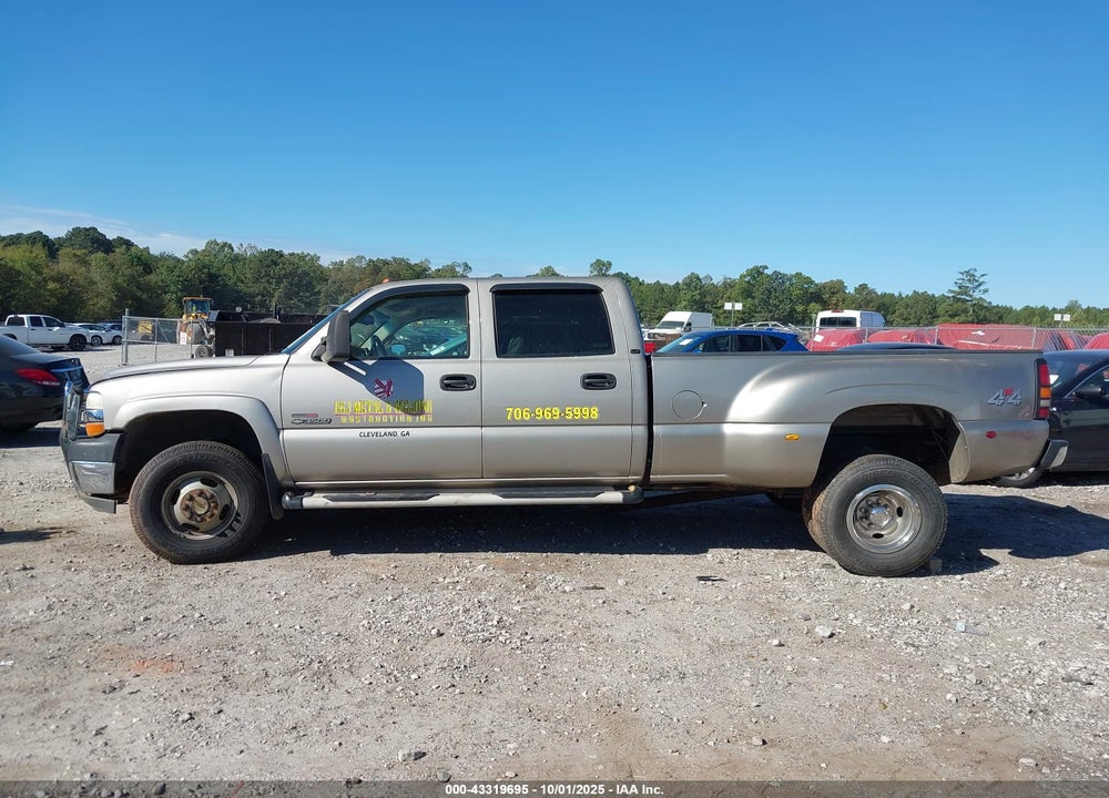 2002 CHEVROLET SILVERADO 3500 LT VIN: 1GCJK33152F205723