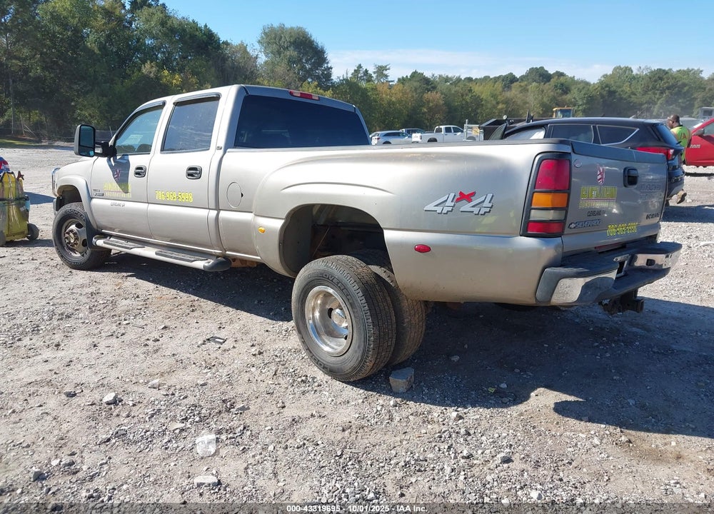 2002 CHEVROLET SILVERADO 3500 LT VIN: 1GCJK33152F205723