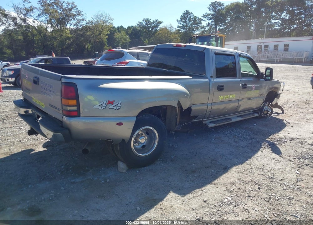 2002 CHEVROLET SILVERADO 3500 LT VIN: 1GCJK33152F205723