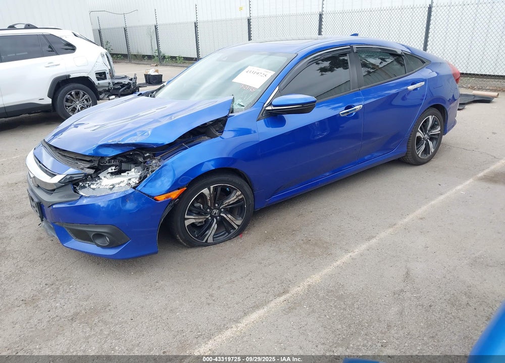 2016 HONDA CIVIC VIN: 2HGFC1F93GH643558