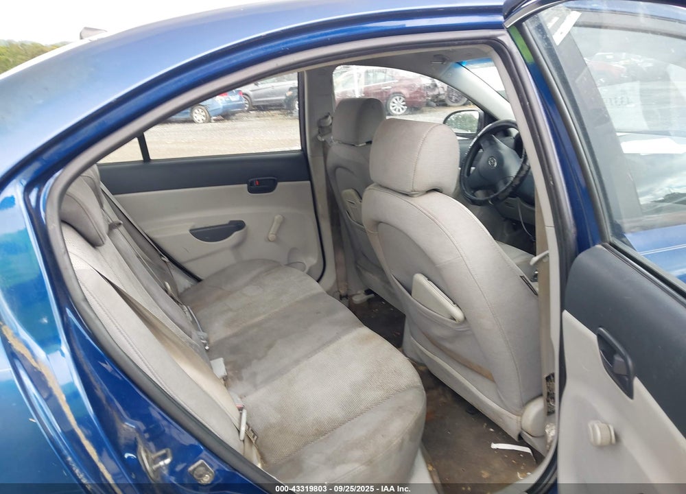 2007 HYUNDAI ACCENT GLS VIN: KMHCN46C87U110610