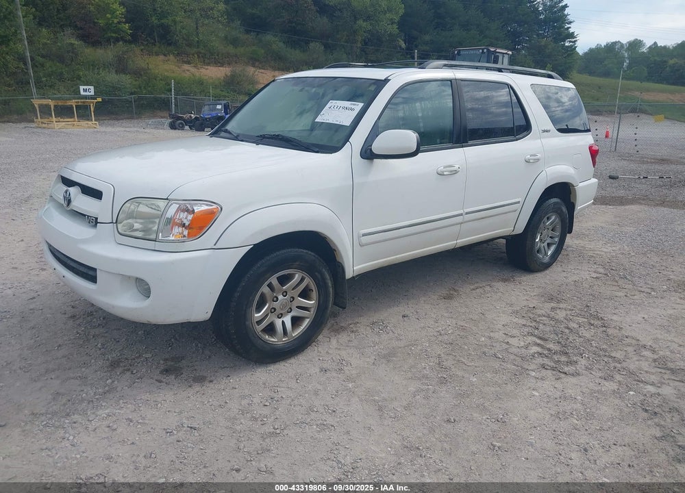 2007 TOYOTA SEQUOIA SR5 V8 VIN: 5TDBT44A67S279813