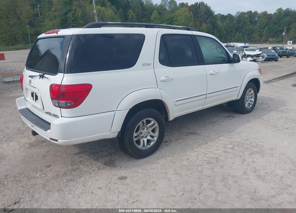 2007 TOYOTA SEQUOIA SR5 V8 VIN: 5TDBT44A67S279813
