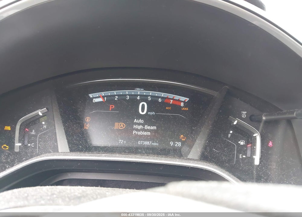 2019 HONDA CR-V VIN: 2HKRW2H58KH663727