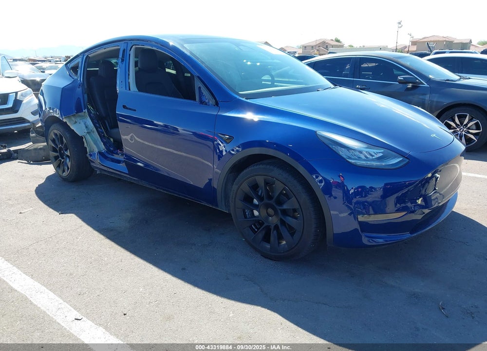 2020 TESLA MODEL Y LONG RANGE DUAL MOTOR ALL-WHEEL DRIVE VIN: 5YJYGDEE9LF014527