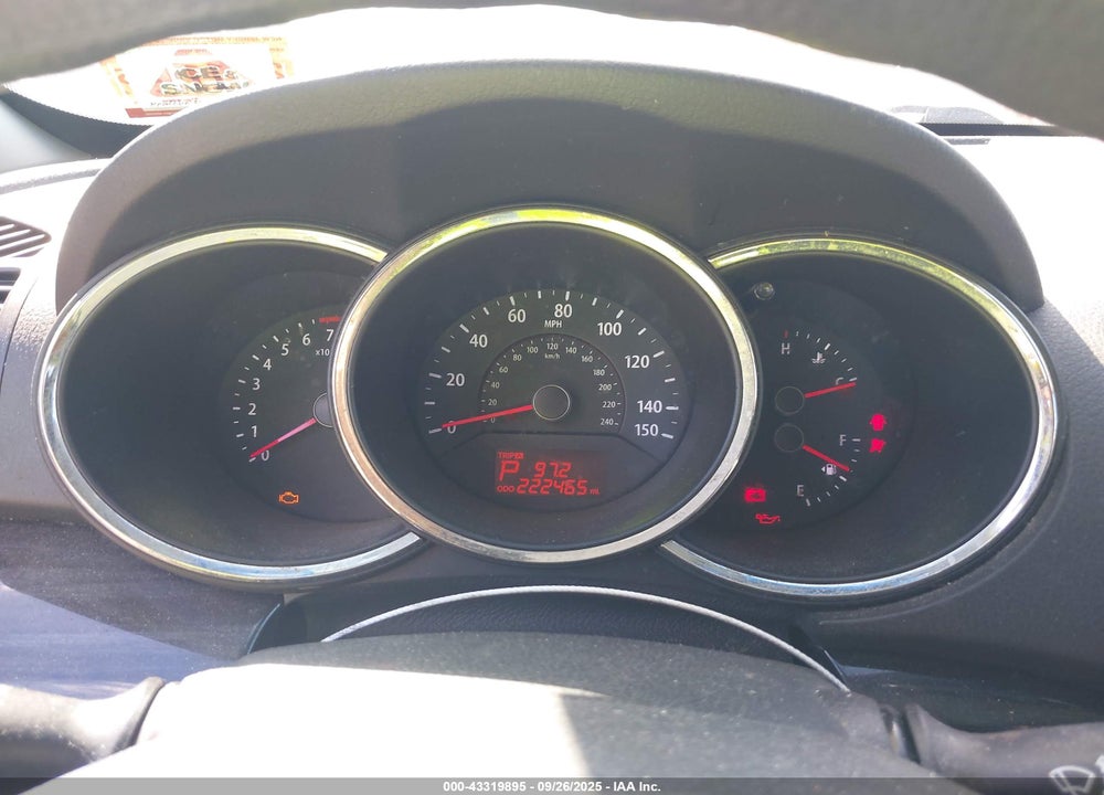 2013 KIA SORENTO VIN: 5XYKTDA22DG396777