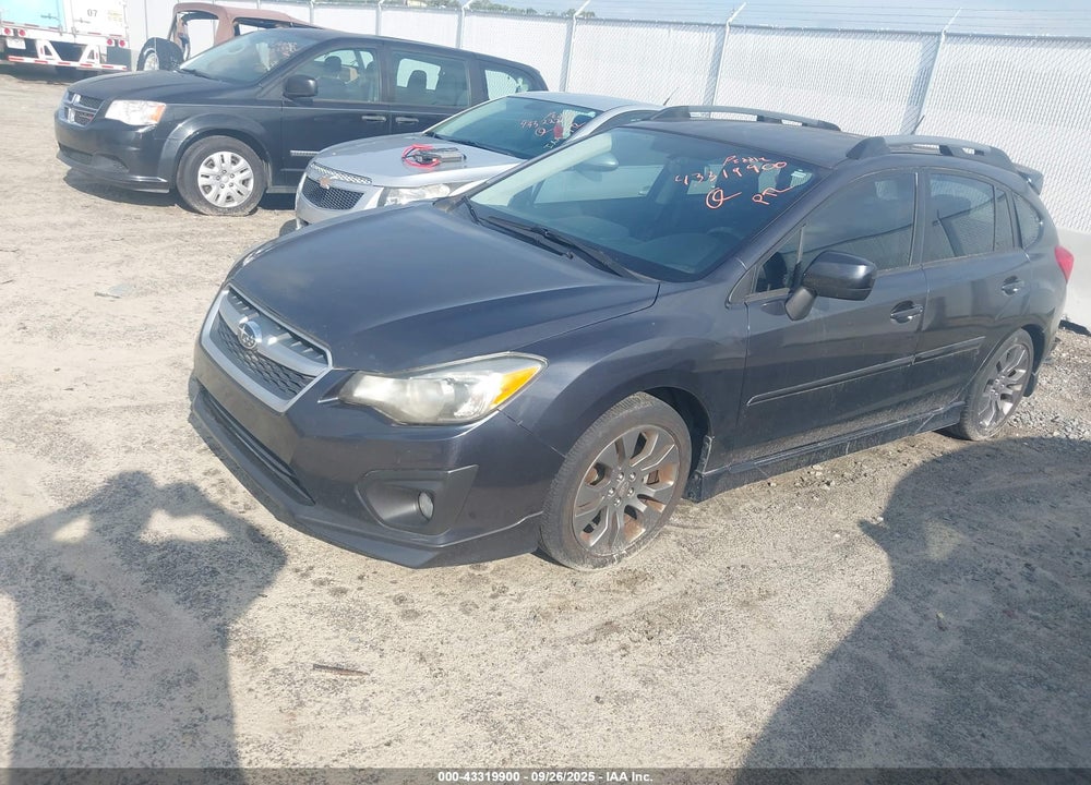 2012 SUBARU IMPREZA VIN: JF1GPAL62CH219554