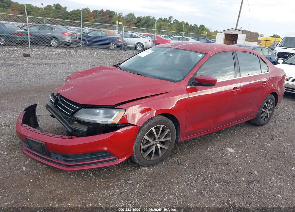2017 VOLKSWAGEN JETTA VIN: 3VW2B7AJ1HM396609