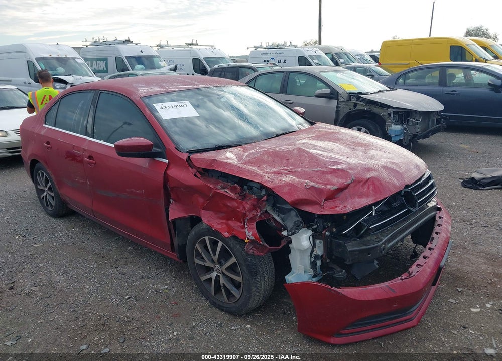 2017 VOLKSWAGEN JETTA VIN: 3VW2B7AJ1HM396609