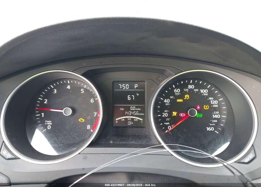 2017 VOLKSWAGEN JETTA VIN: 3VW2B7AJ1HM396609