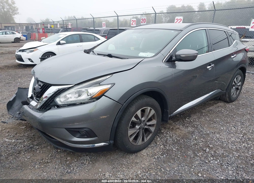 2015 NISSAN MURANO SV VIN: 5N1AZ2MH9FN281471
