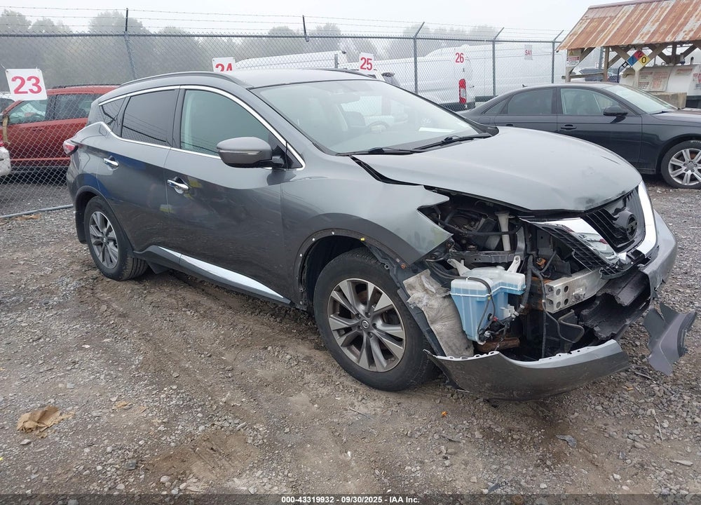 2015 NISSAN MURANO SV VIN: 5N1AZ2MH9FN281471